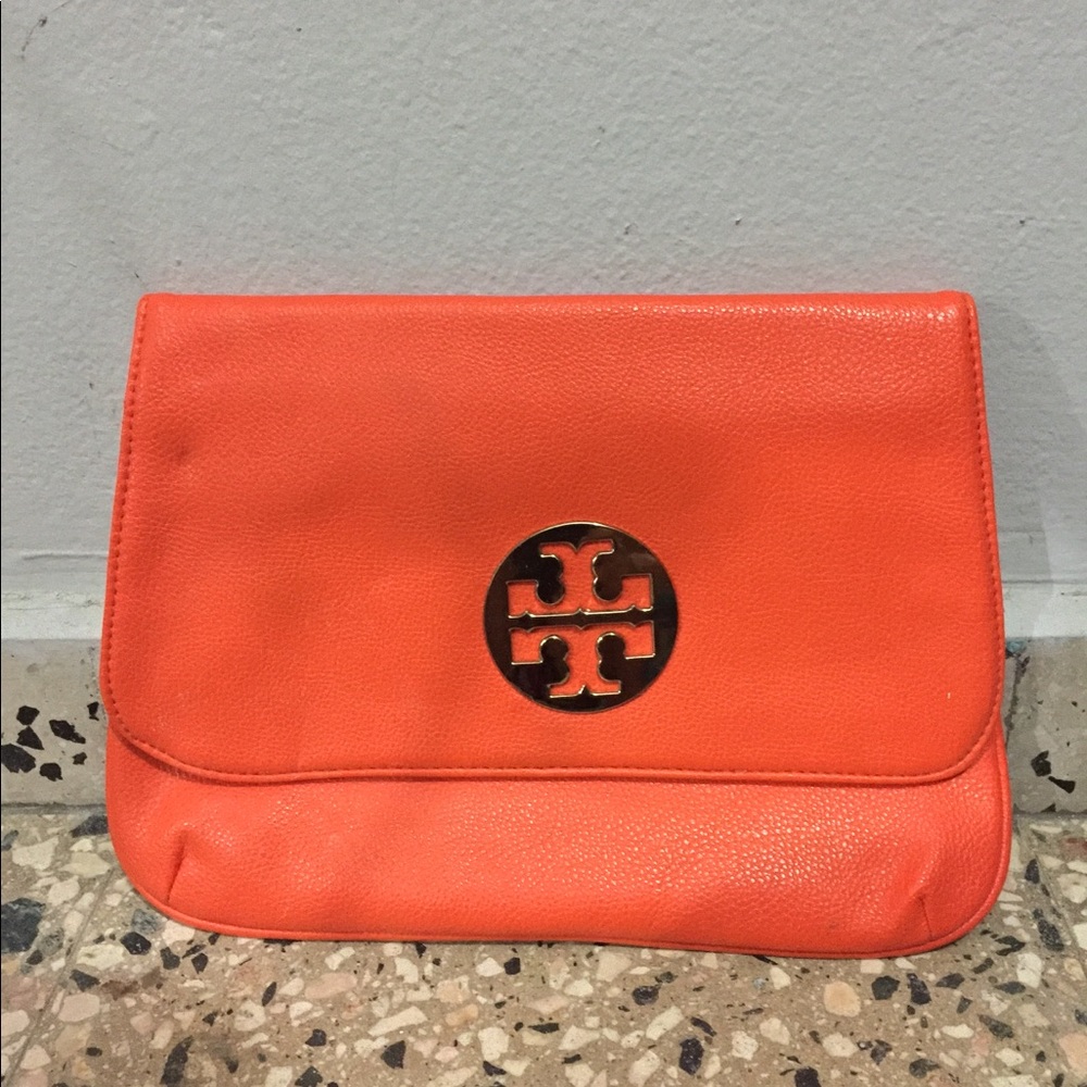 Bright Orange Hand Bag Brand New